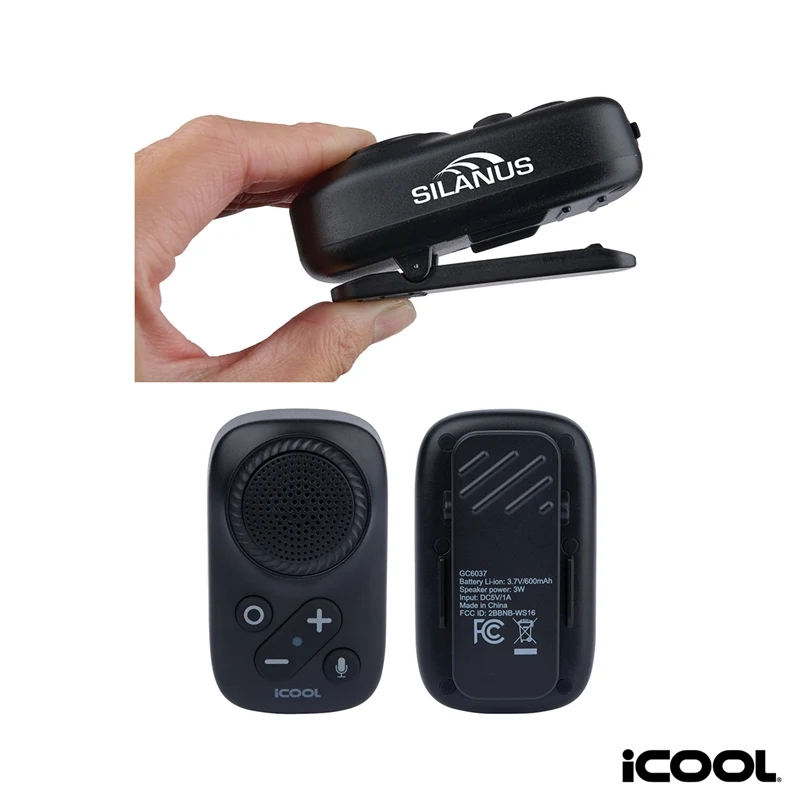 iCOOL® Ozzy IPX5 / 3W Wearable Wireless Speaker 1