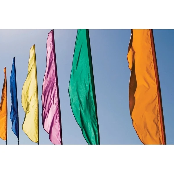 Stock Blank Attention Flag - Feather Style 1