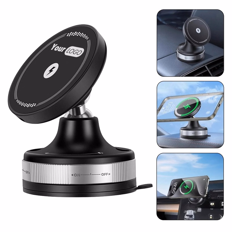 Magnetic Wireless Charging Car Mount