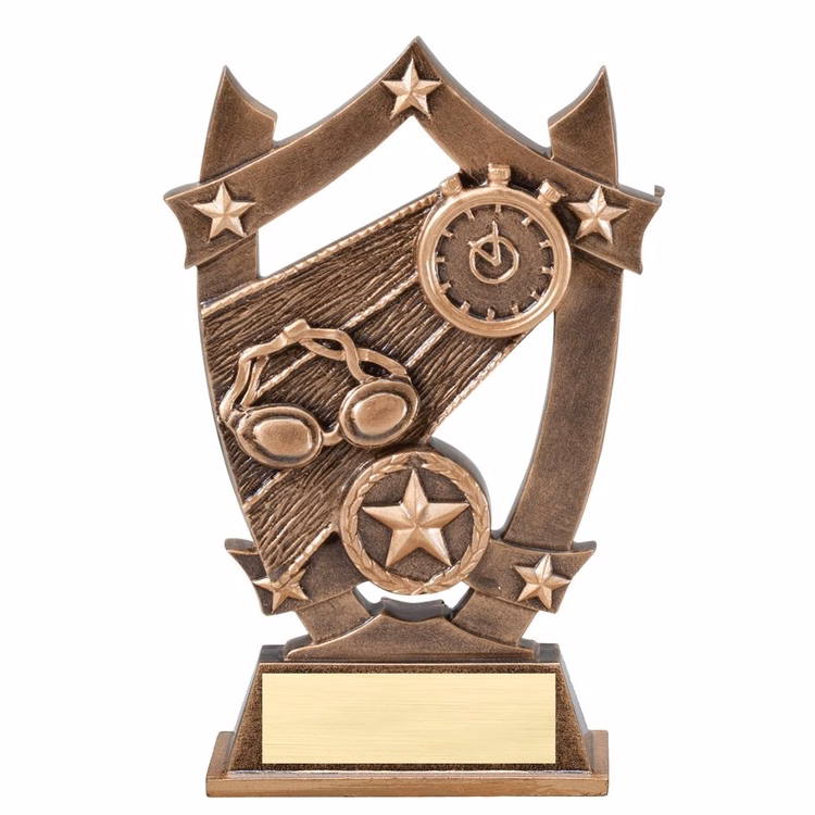 6-1/2" Tall Swimming Sport Stars Resin
