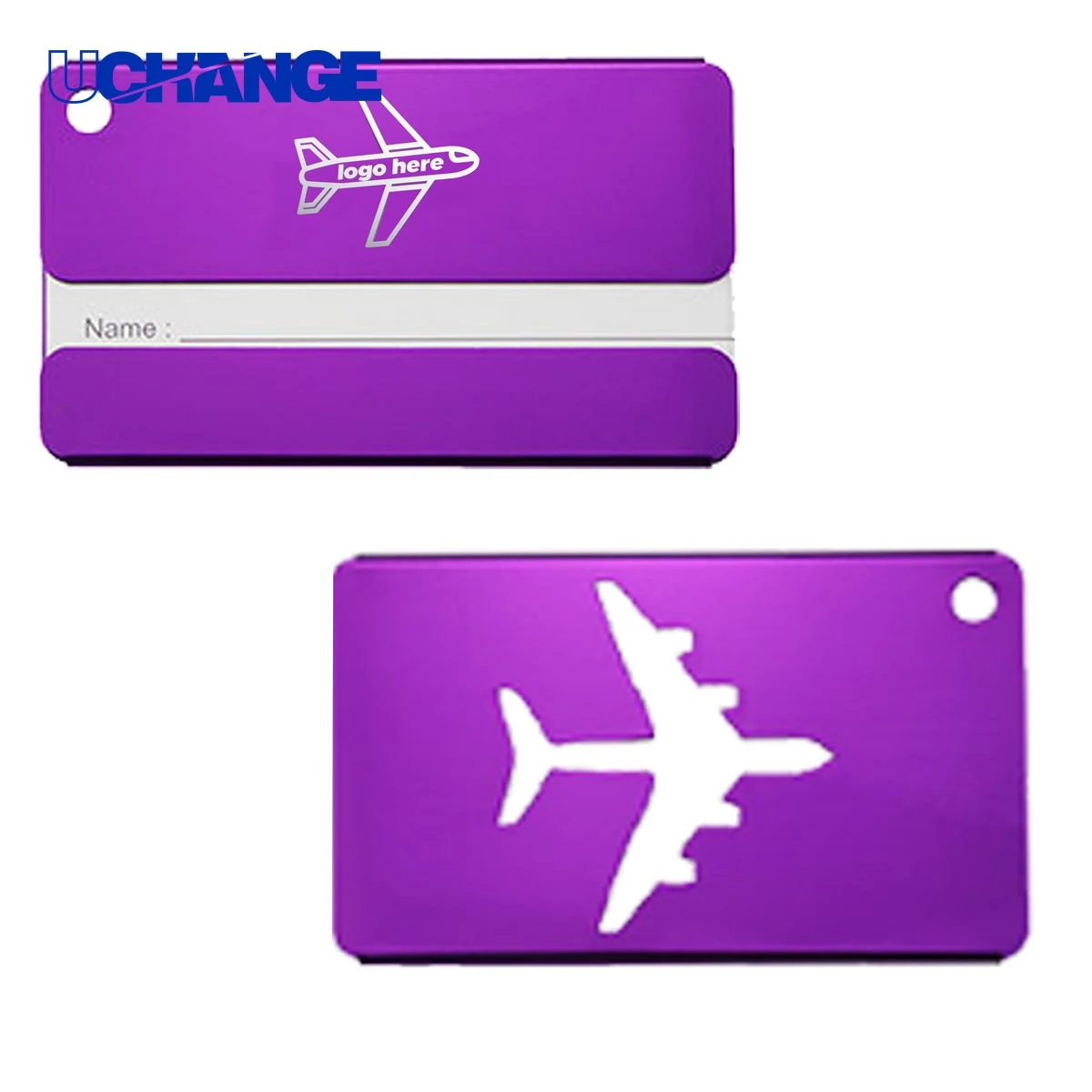 Waterproof Metal Luggage Tag 1