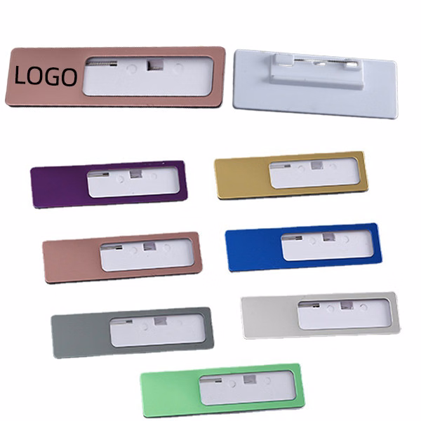 Reusable Stainless Steel Name Tags