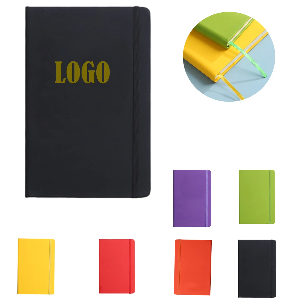 Leather A5 Writing Hardcover Notebook For Office 1