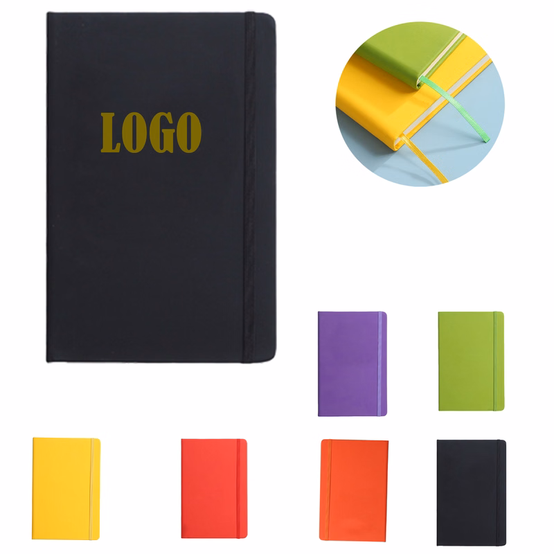 Leather A5 Writing Hardcover Notebook For Office