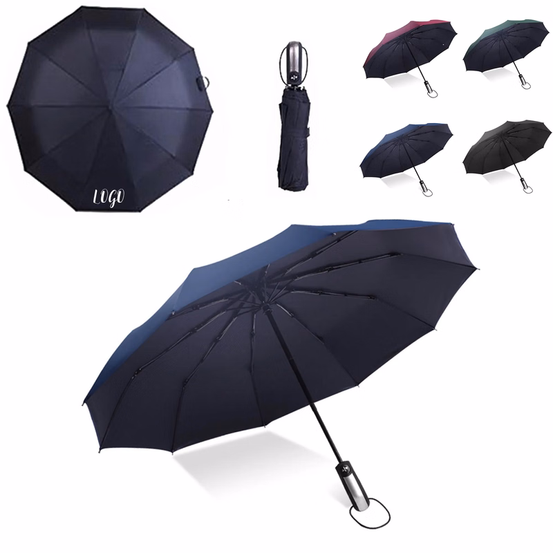 42" Arc Automatic Folding Portable Umbrella