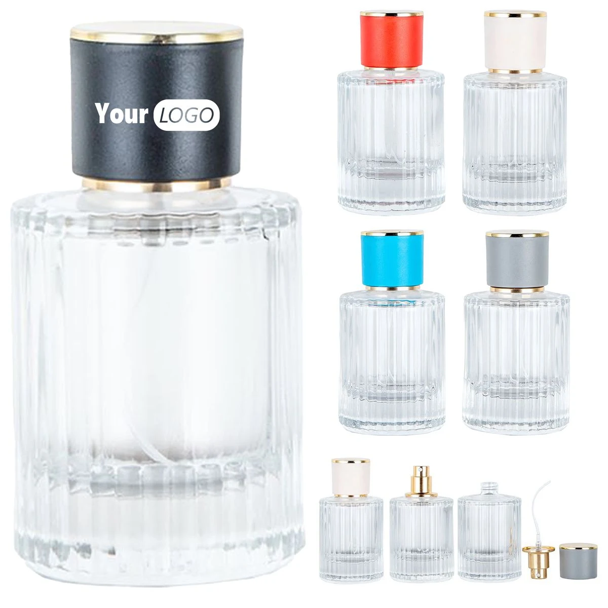 Glass Perfume Spray Bottles Containers 1