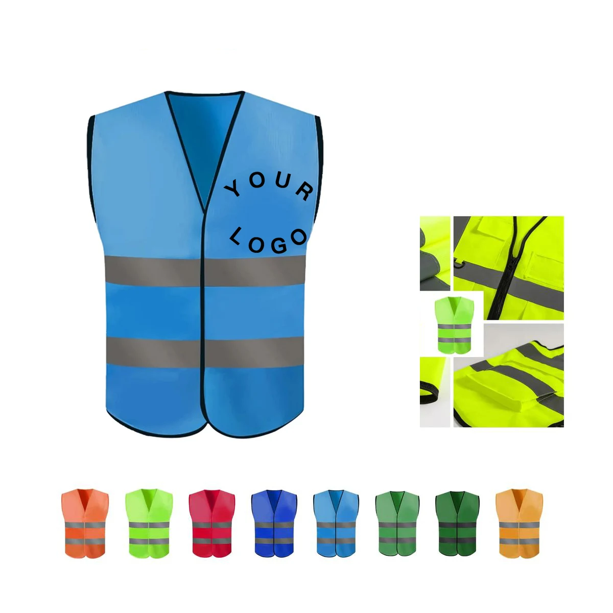 Work Safety Vest for Road and Site Protection 1