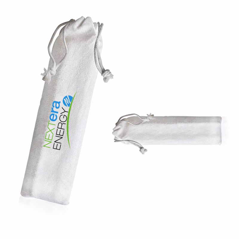 Jute Gift Pouch for Reusable Straws