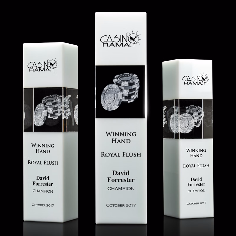 Araceli Tower 3D Award - White