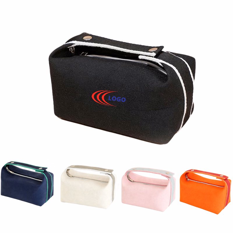 Travel Canvas Tote Toiletry Bag Cosmetic Storage Bag