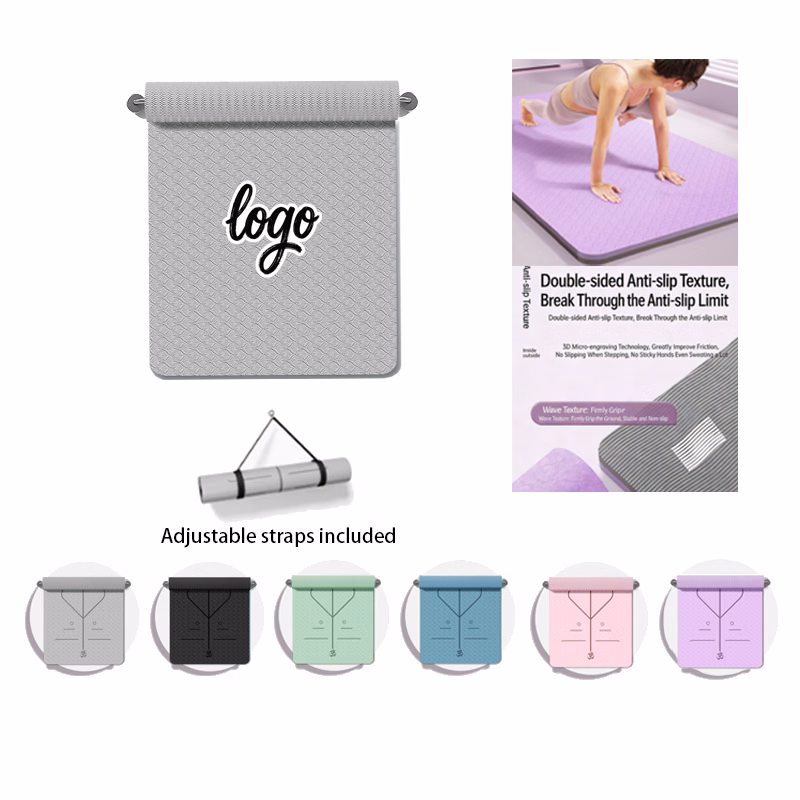 TPE Thickened Shock-Absorbing Soundproof Yoga Mat