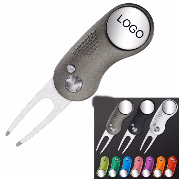 Steel Switchable Divot Repair Tool