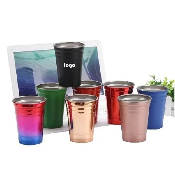 Single layer 304 stainless steel cup 1