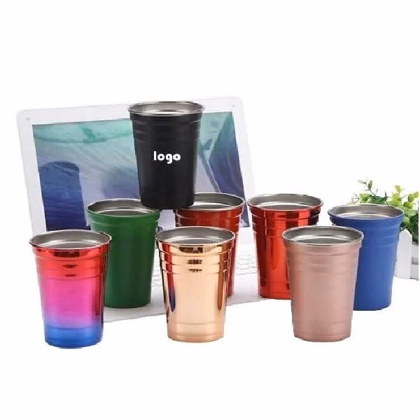 Single layer 304 stainless steel cup