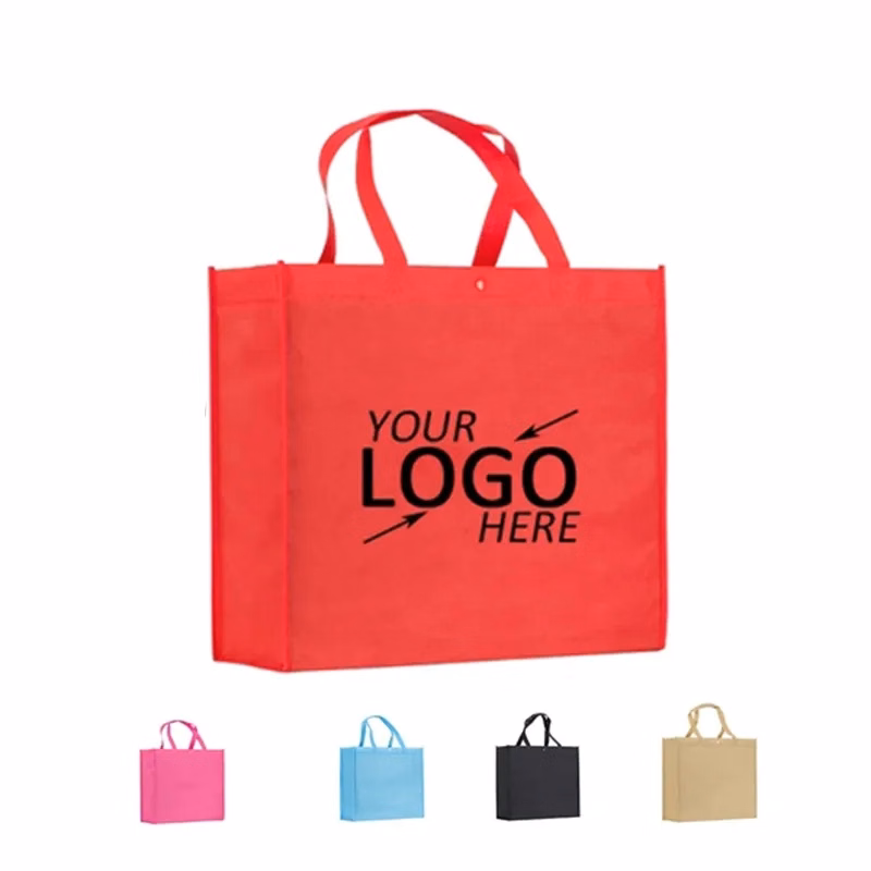 Non-woven Reusable Grocery Bag With Snap Button