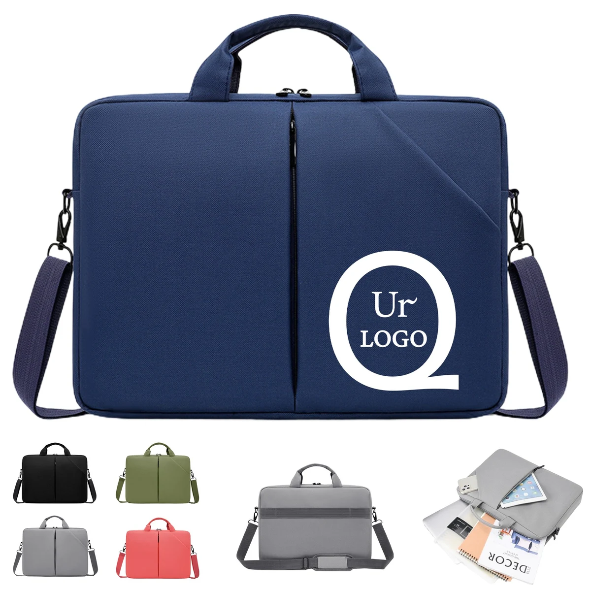 15.6 Inch Laptop Sleeve With A Strap 1