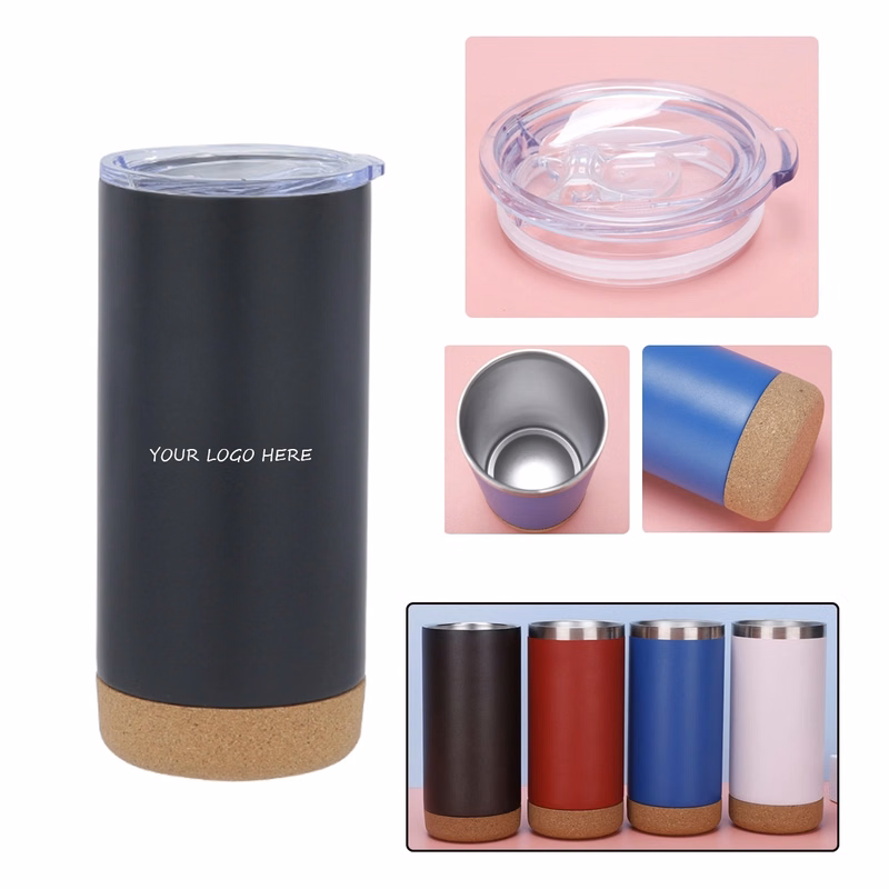 Cork Bottom 16Oz Stainless Steel Vacuum Tumbler