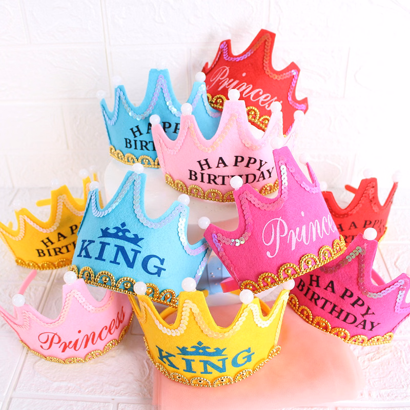 Birthday Glowing Crown Hat