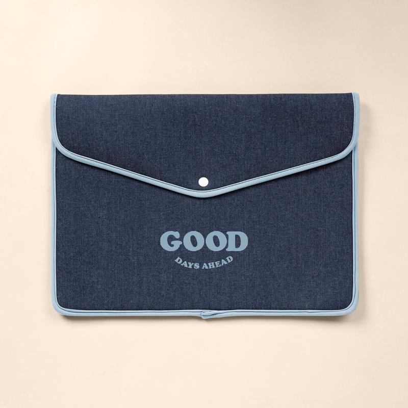 SNAPFOLIO FOR MACBOOK AIR/PRO - DENIM NEOPRENE 15"