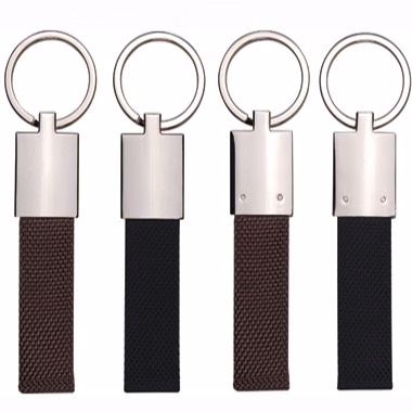 CAVAS Metal key Chain in Shiny NP Finish