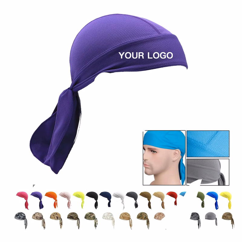 Adjustable Waves Headwrap Cap for Sports
