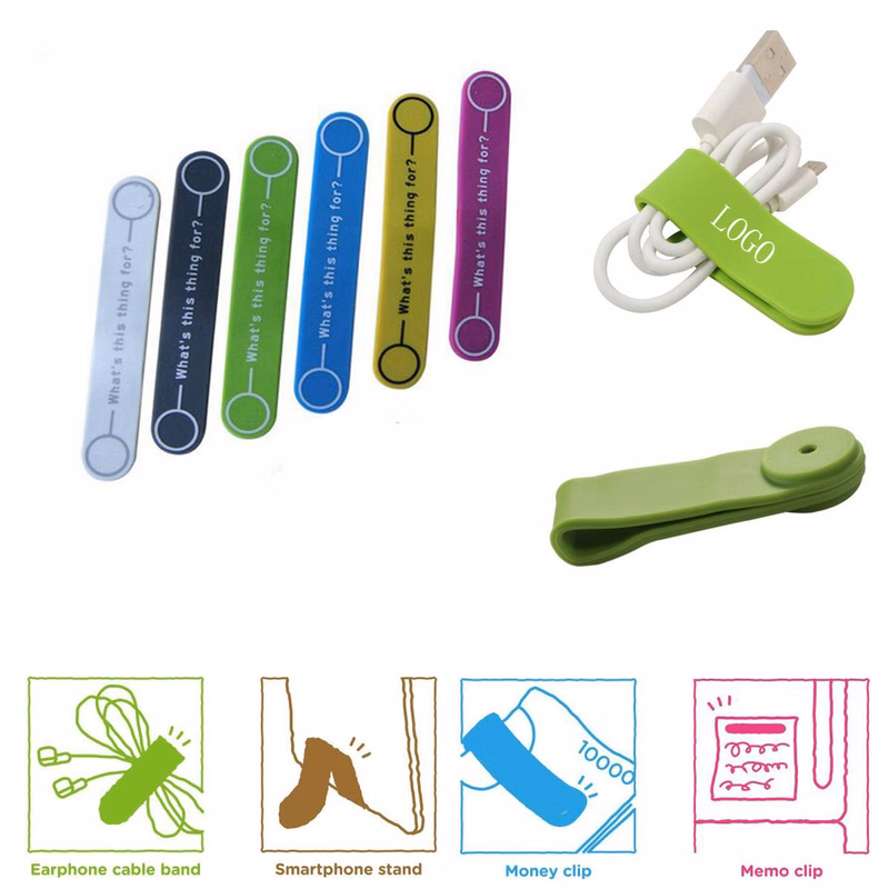 Multi-Function Magnetic Silicone Clip