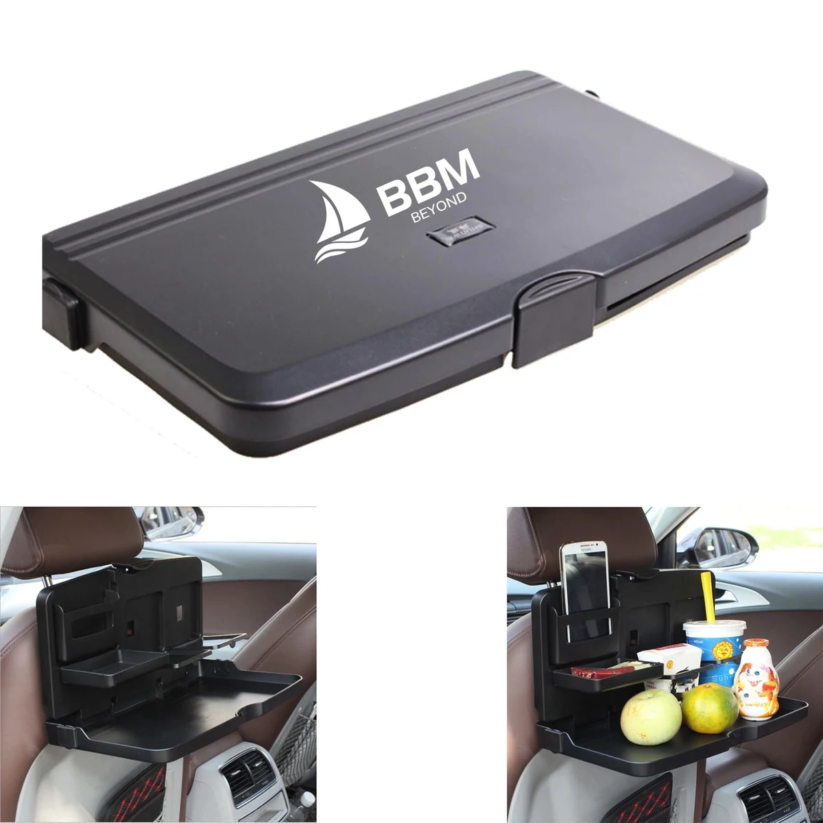Foldable Car Seat Back Tray 1