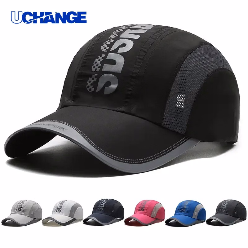 Quick Dry Mesh Baseball Cap for Sports and Outdoor Use