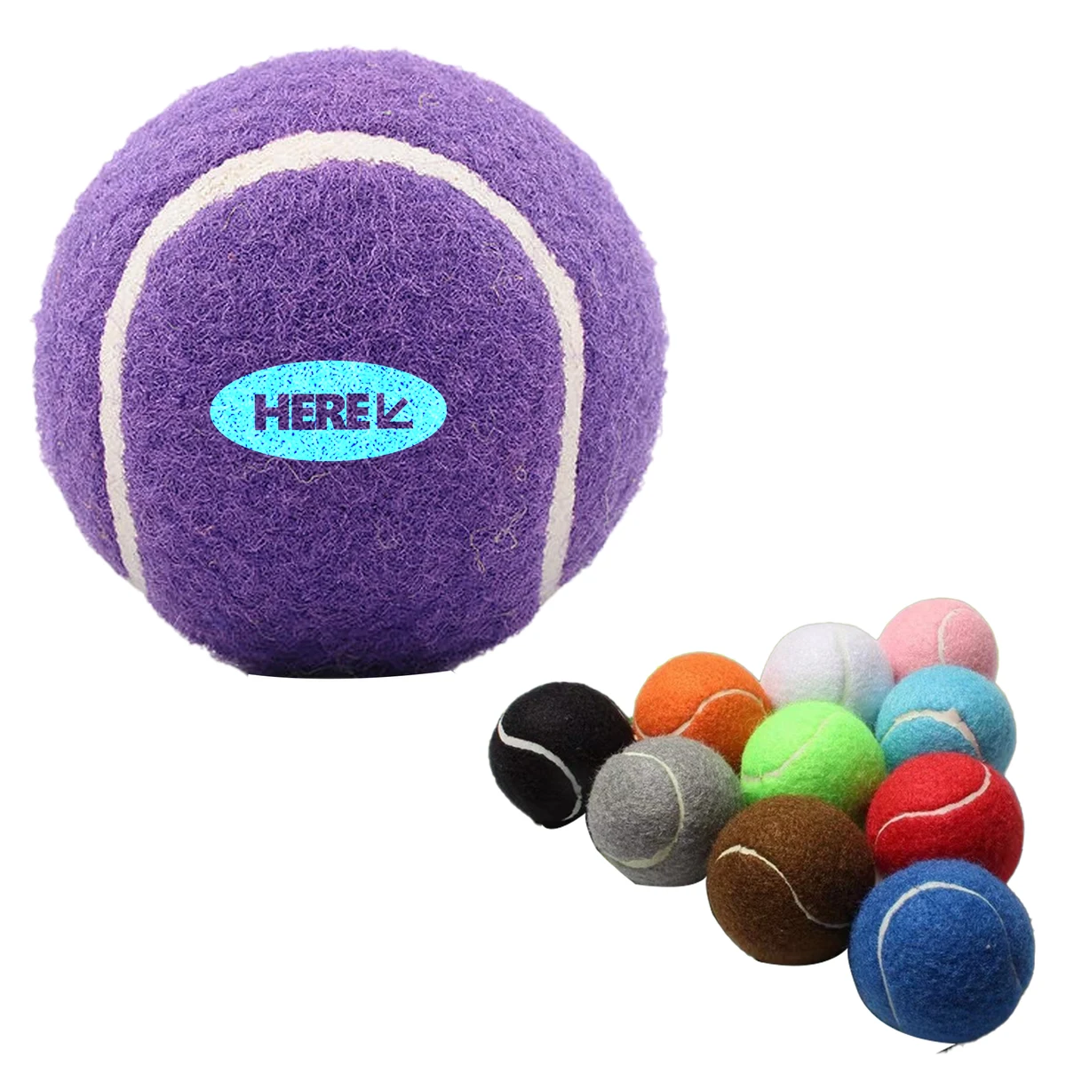 2.5"D Rubber Dog Toy 1
