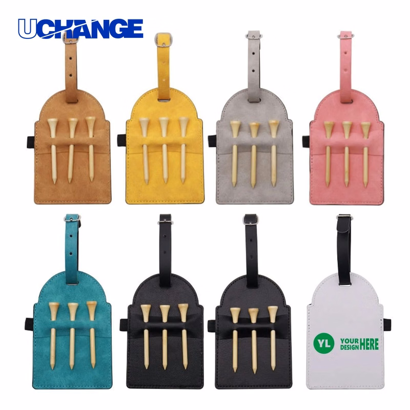 PU Golf Tee Storage Bag