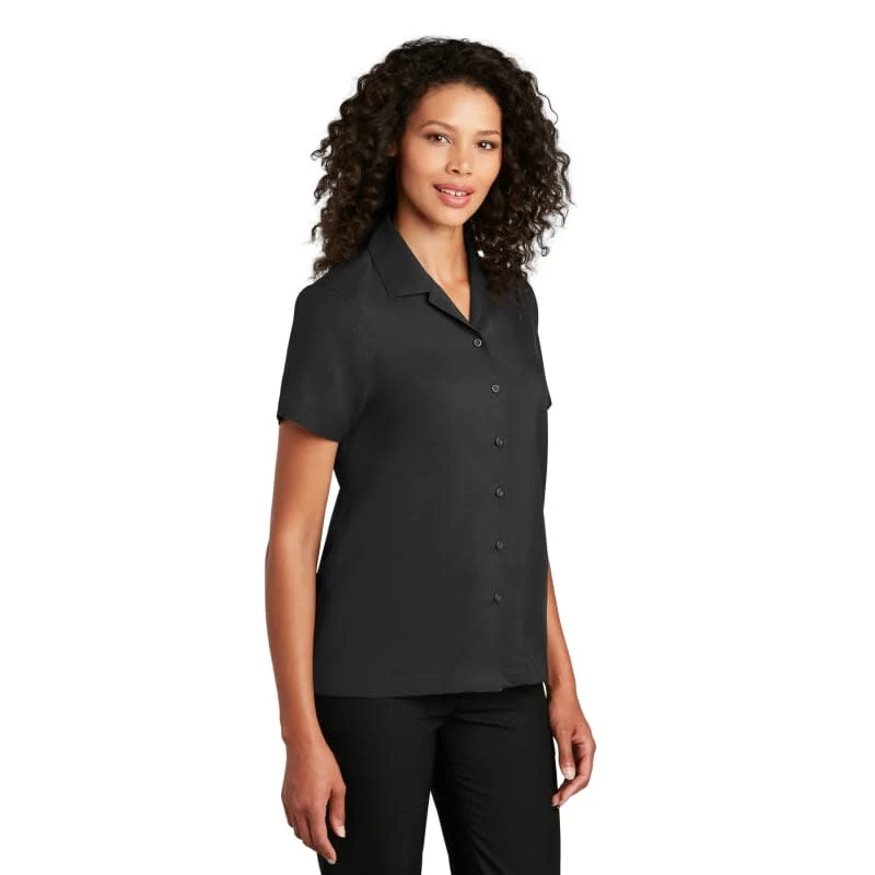 Port Authority Ladies Short Sleeve Performance Staff Shirt 1