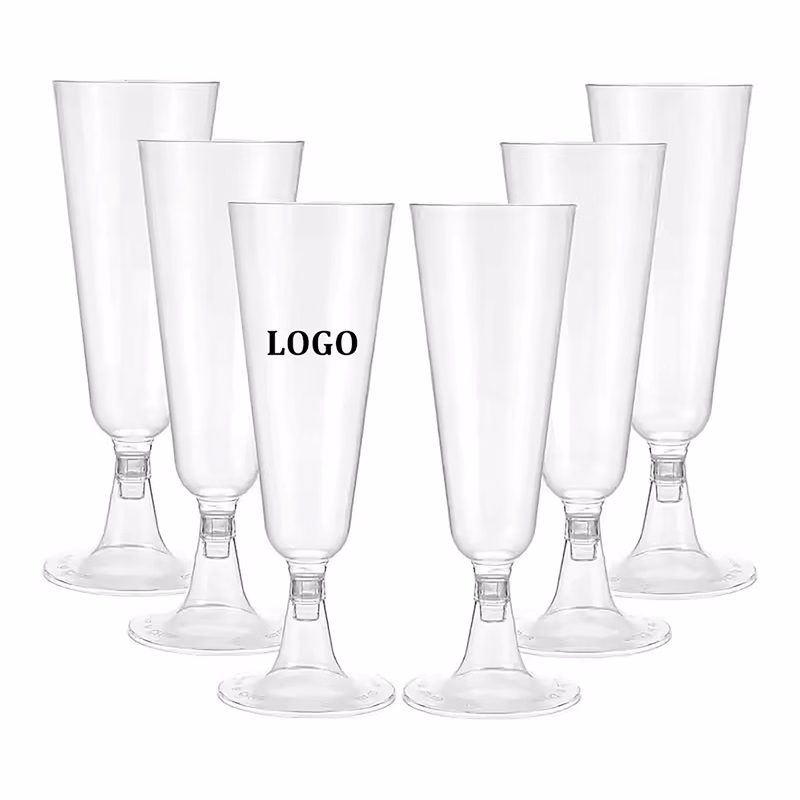 5Oz Disposable Plastic Champagne Cups