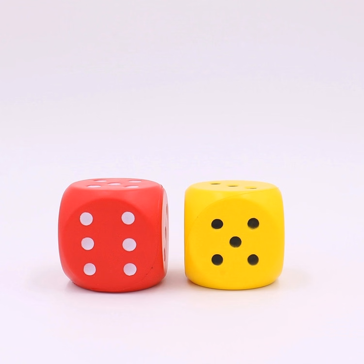 Dice stress ball
