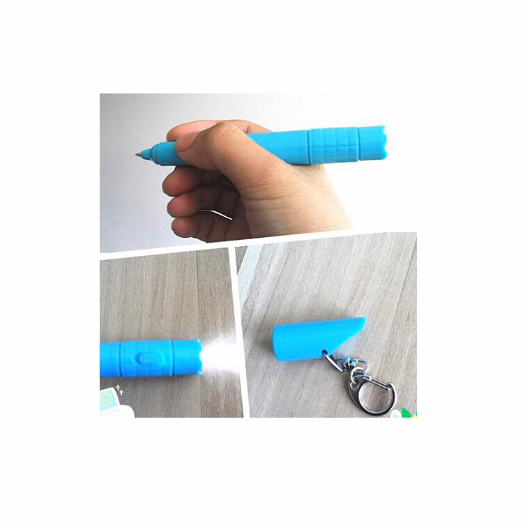 Multifunctional Whistle Flashlight Point Pen