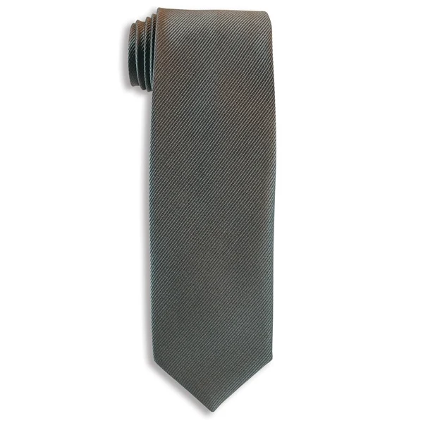 City Collection Gray Narrow Tie 1
