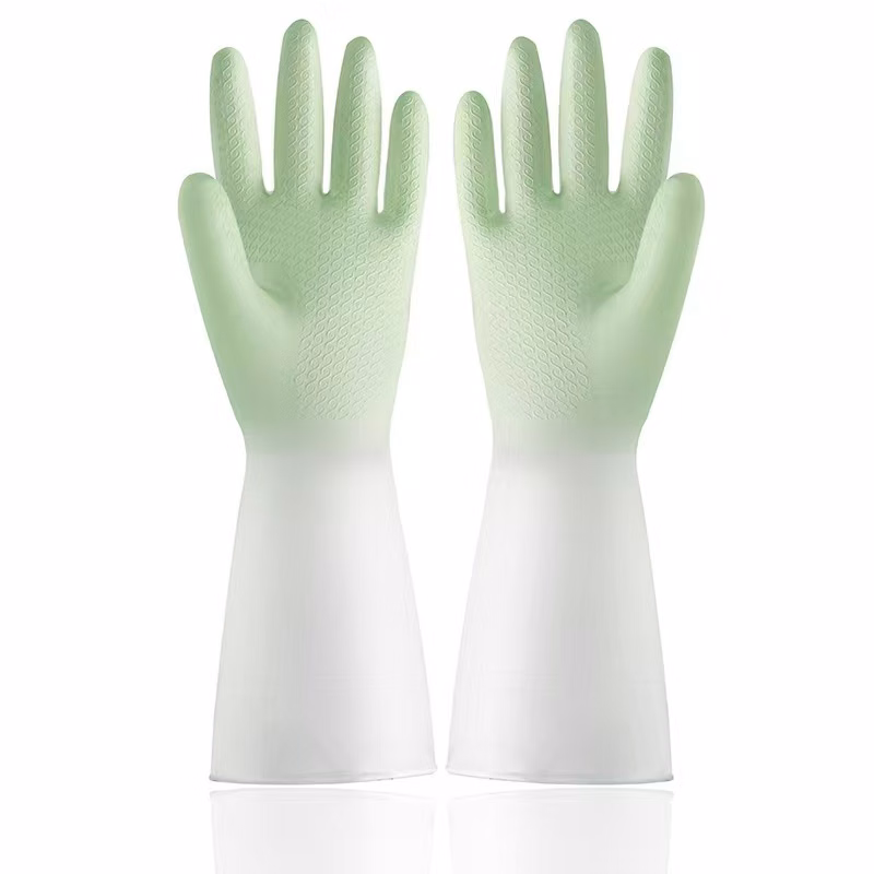 Color Block Household Gloves