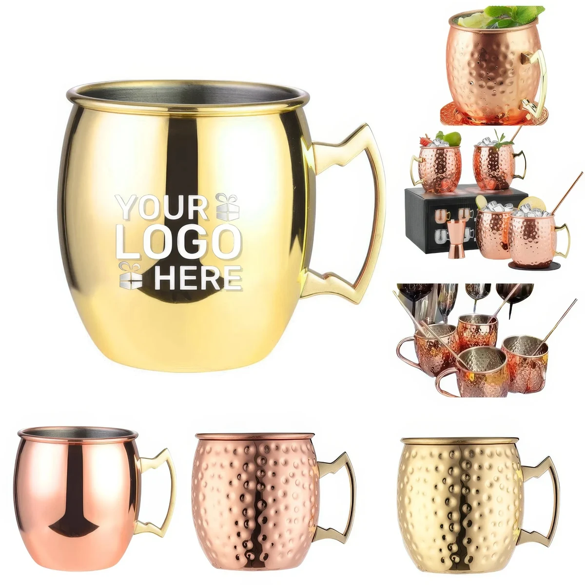 304 Stainless Steel Mule Cup 1