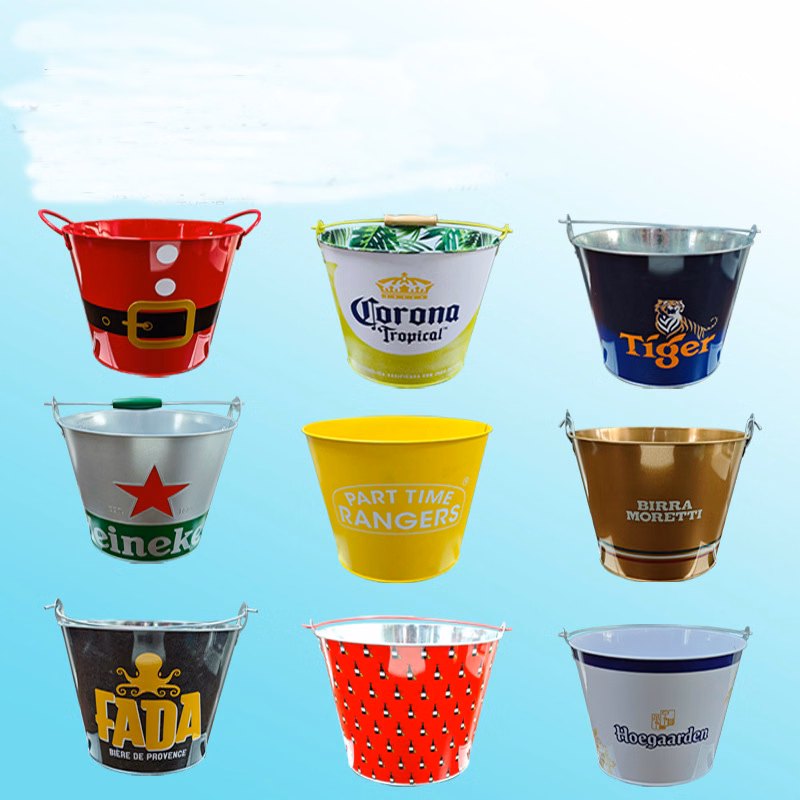 5L Beer Iron Ice Bucket