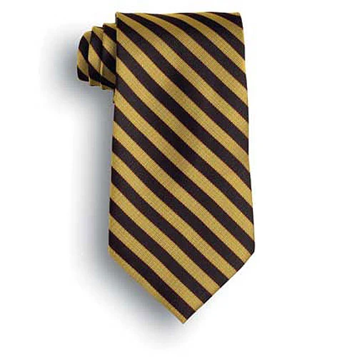 Wellington Signature Stripes Polyester Tie 1