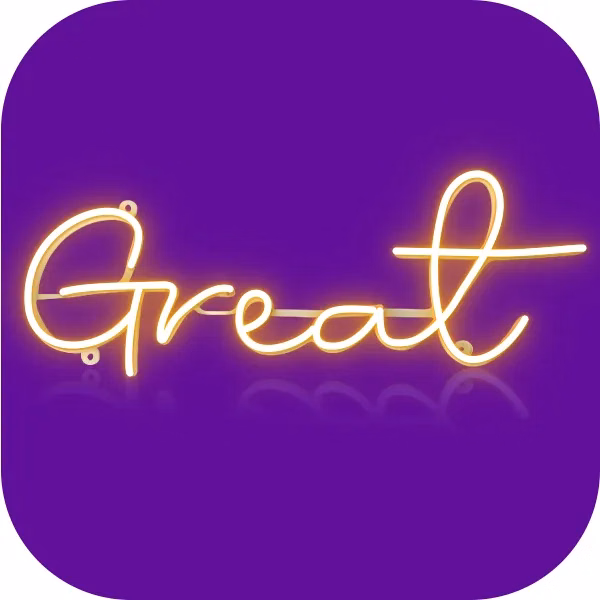 Custom Hollow-out Backboard Neon Signs