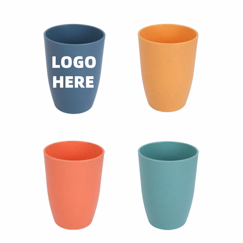 Wheat Straw Reusable Drinking Cups