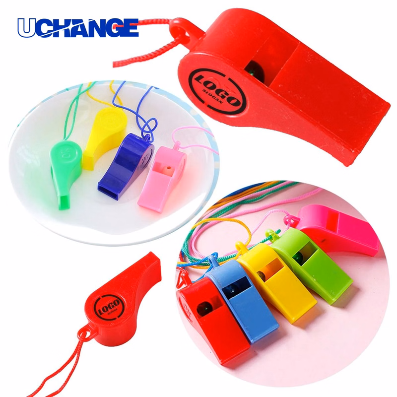 Custom Colorful Lanyard Whistle for Safety