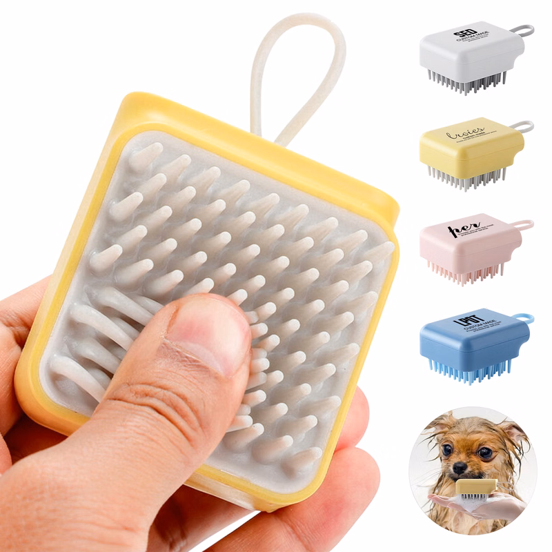 Pet Massaging Shampoo Brush