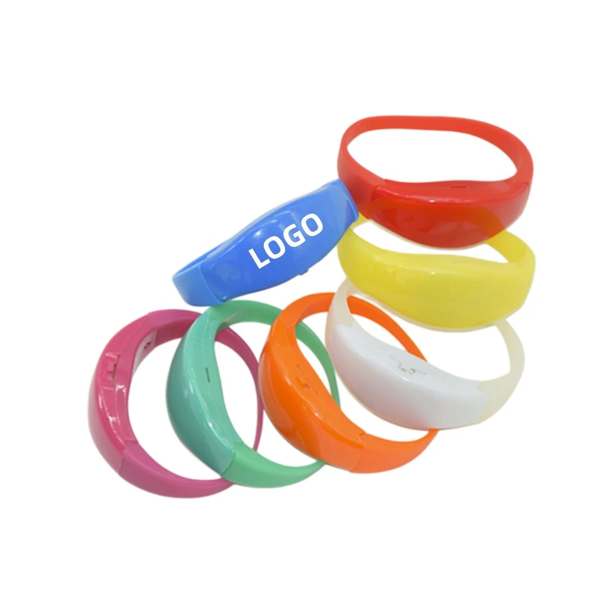 Voice-Activated LED Silicone Bracelet 1