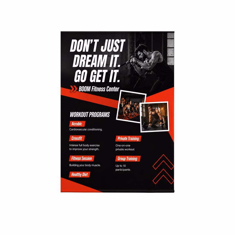 6' x 8' Replacement Graphic (Adjustable Display)