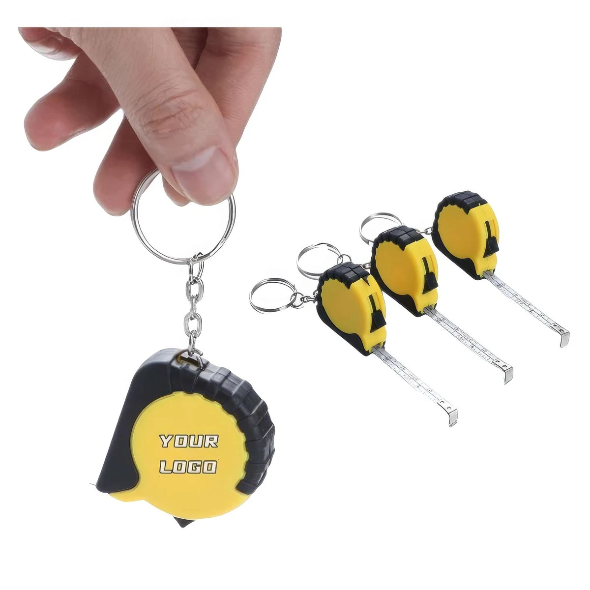 Portable Mini Tape Measure with Keychain 1