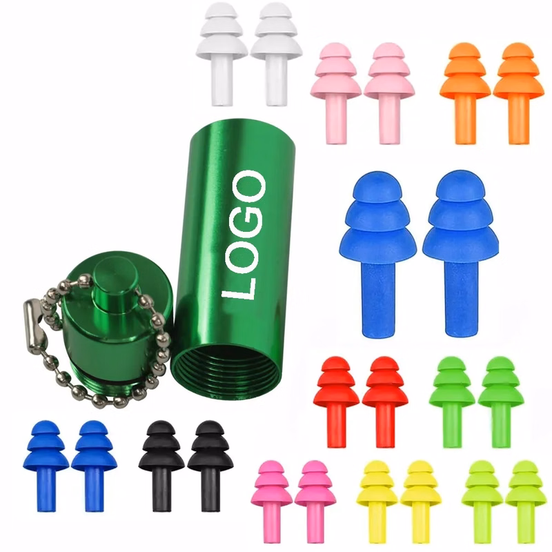 Earplugs in Metal Case