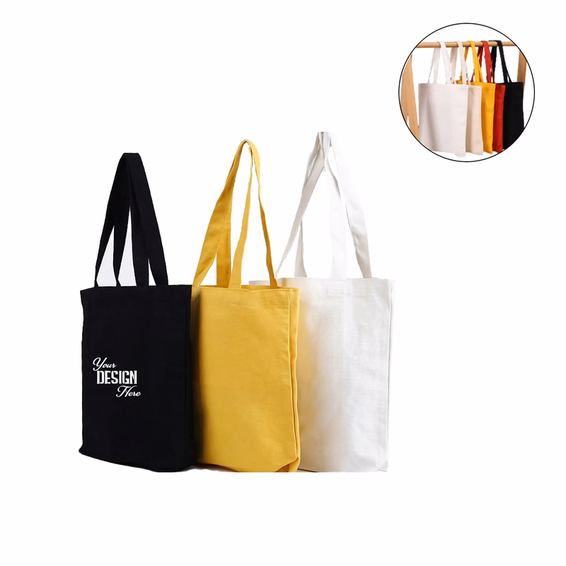 Custom Canvas Shopping Tote Bag