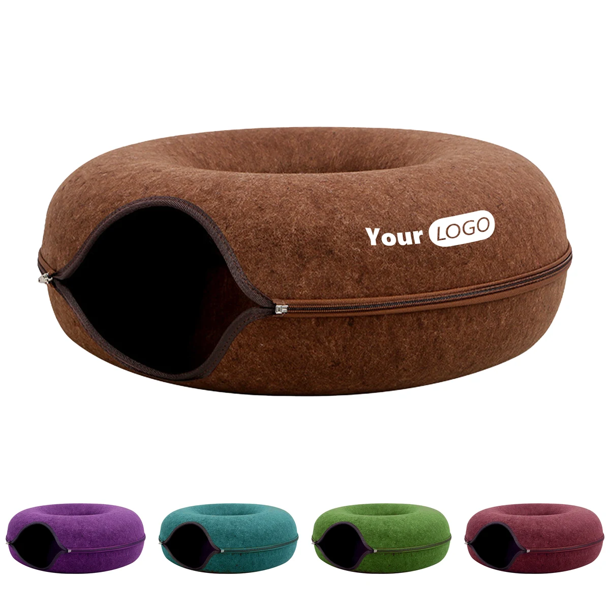 Felt Cozy Felt Cat Cave Bed For Ultimate Comfort 1