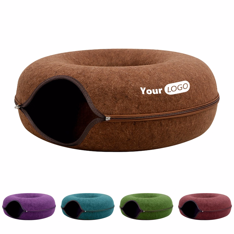 Felt Cozy Felt Cat Cave Bed For Ultimate Comfort